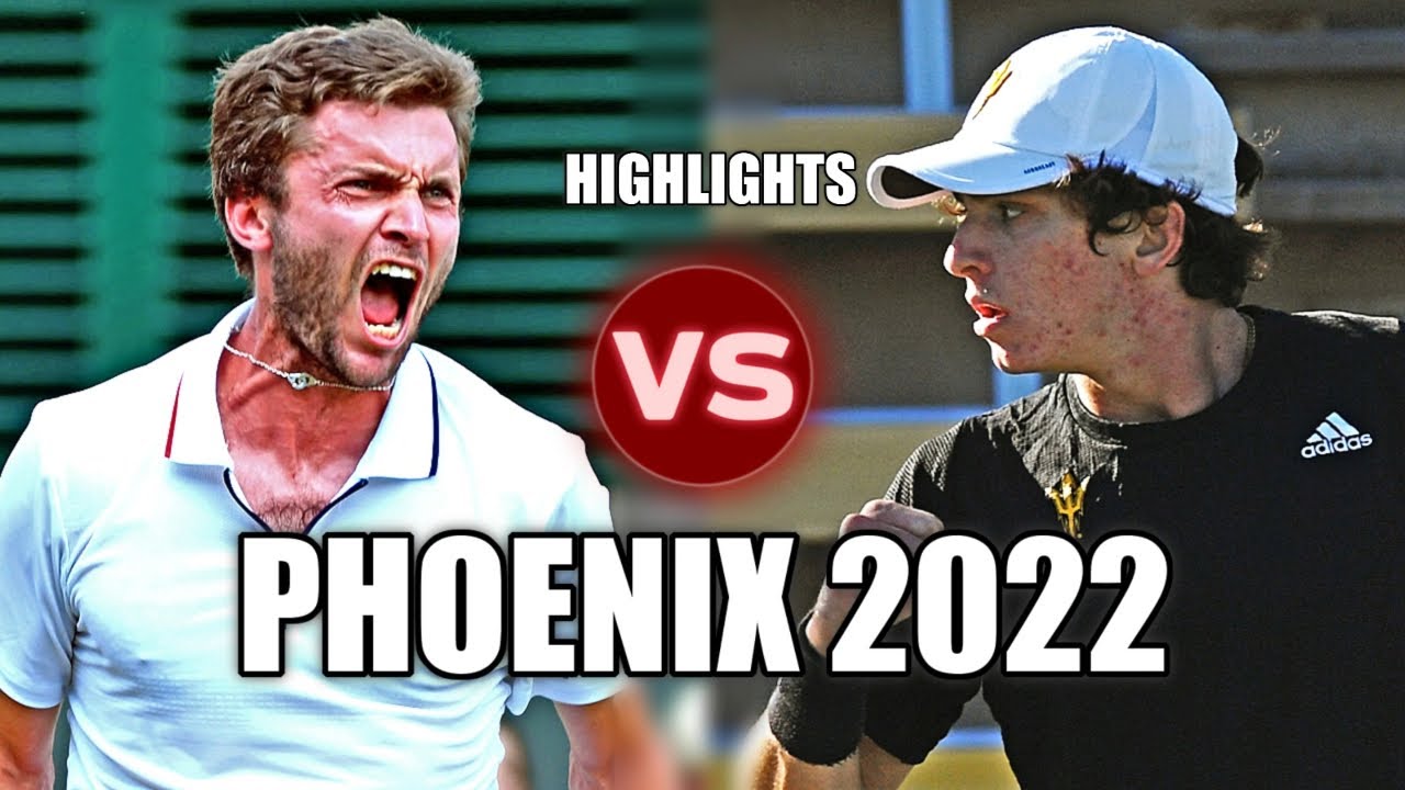 Gilles Simon vs Murphy Cassone PHOENIX Q 2022 Highlights