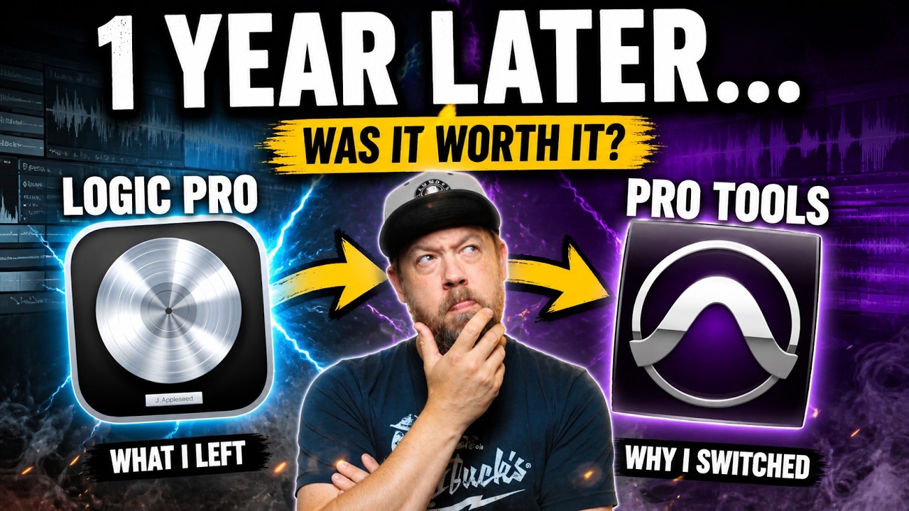 От Logic к Pro Tools — год спустя.