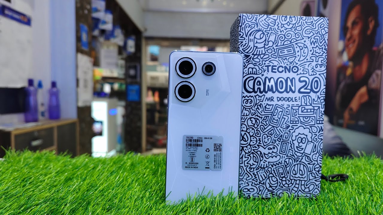 Tecno Camon 20 pro Doodle Edition Unboxing and Review ✅, 120 hz Amoled Display ⚡ Dimensity 8050