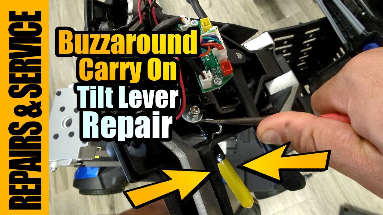 🛠️GB120 Buzzaround Carry-On Tiller Tilt Lever Repair Tutorial