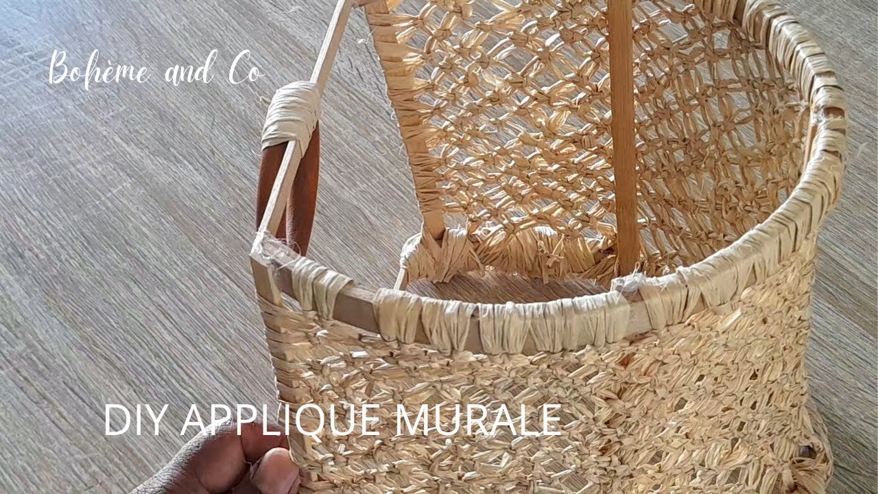 DIY APPLIQUE MURALE/COMMENT RÉALISER UNE APPLIQUE MURALE
