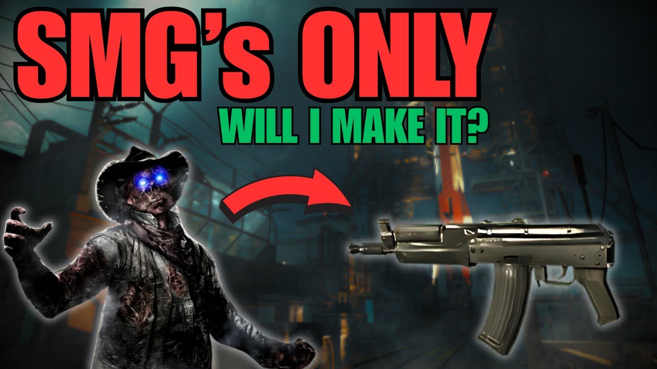 SMG's Only, BO1 Zombies (AMAZING)