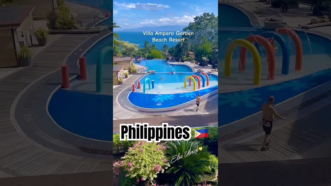 Villa Amparo Garden Beach Resort, Samal Island, Philippines 🇵🇭 #short
