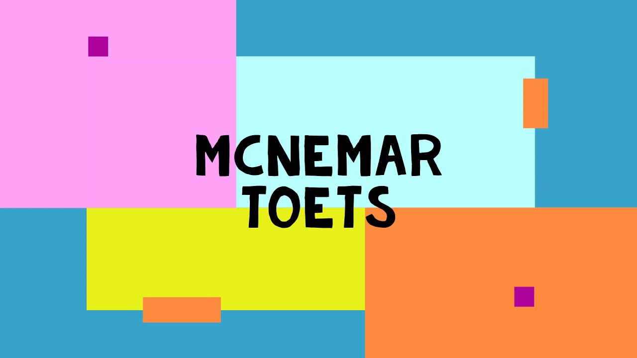 Praktijkgericht onderzoek: McNemar toets (SPSS)