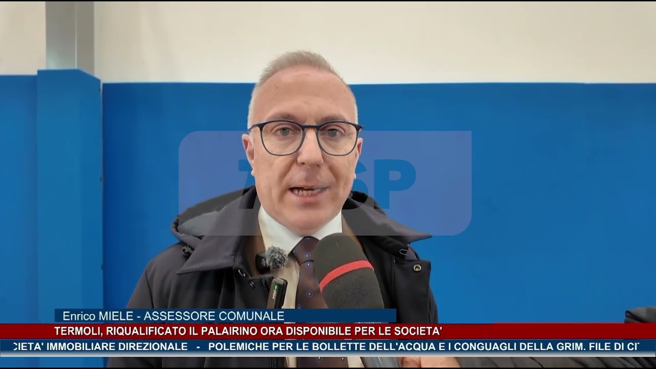 Termoli, riqualificato il Palairino TG NEWS MOLISE DEL 02-03-26 - TRSP -