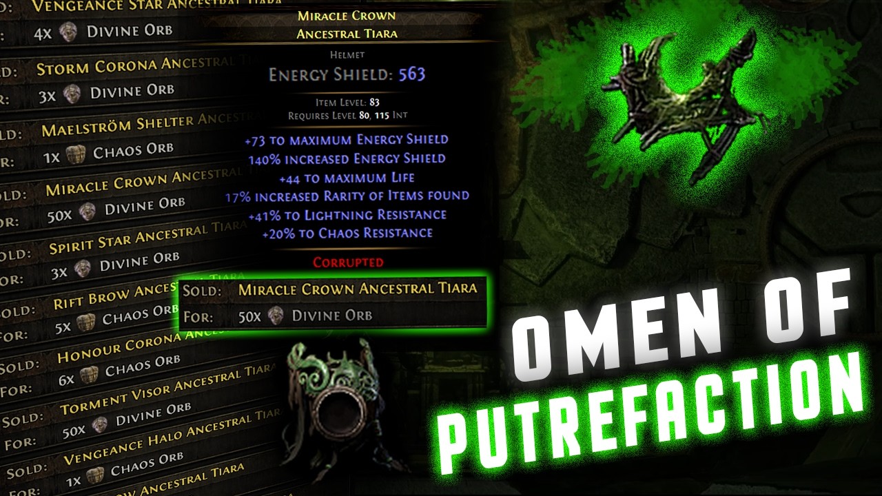 Я создал сотни божественных предметов с помощью самого глупого метода крафта в PoE2!