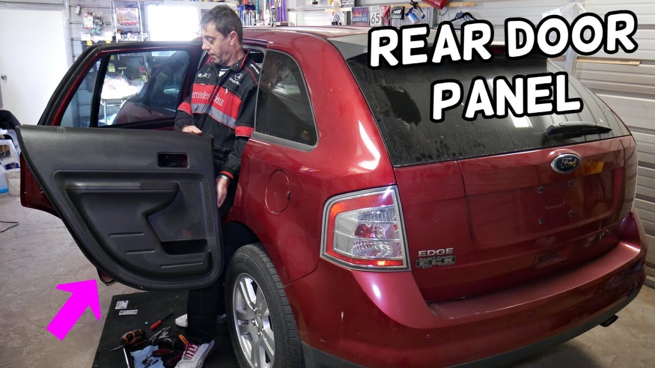 REAR DOOR PANEL REMOVAL REPLACEMENT FORD EDGE, LINCOLN MKX