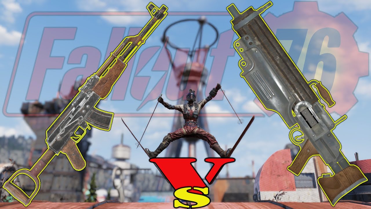 Fallout 76 - Assault Rifle vs Handmade or 