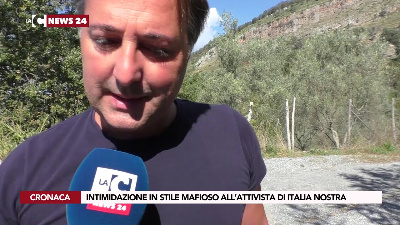 INTIMIDAZIONE IN STILE MAFIOSO ALL&rsquo;ATTIVISTA DI ITALIA NOSTRA   AGG