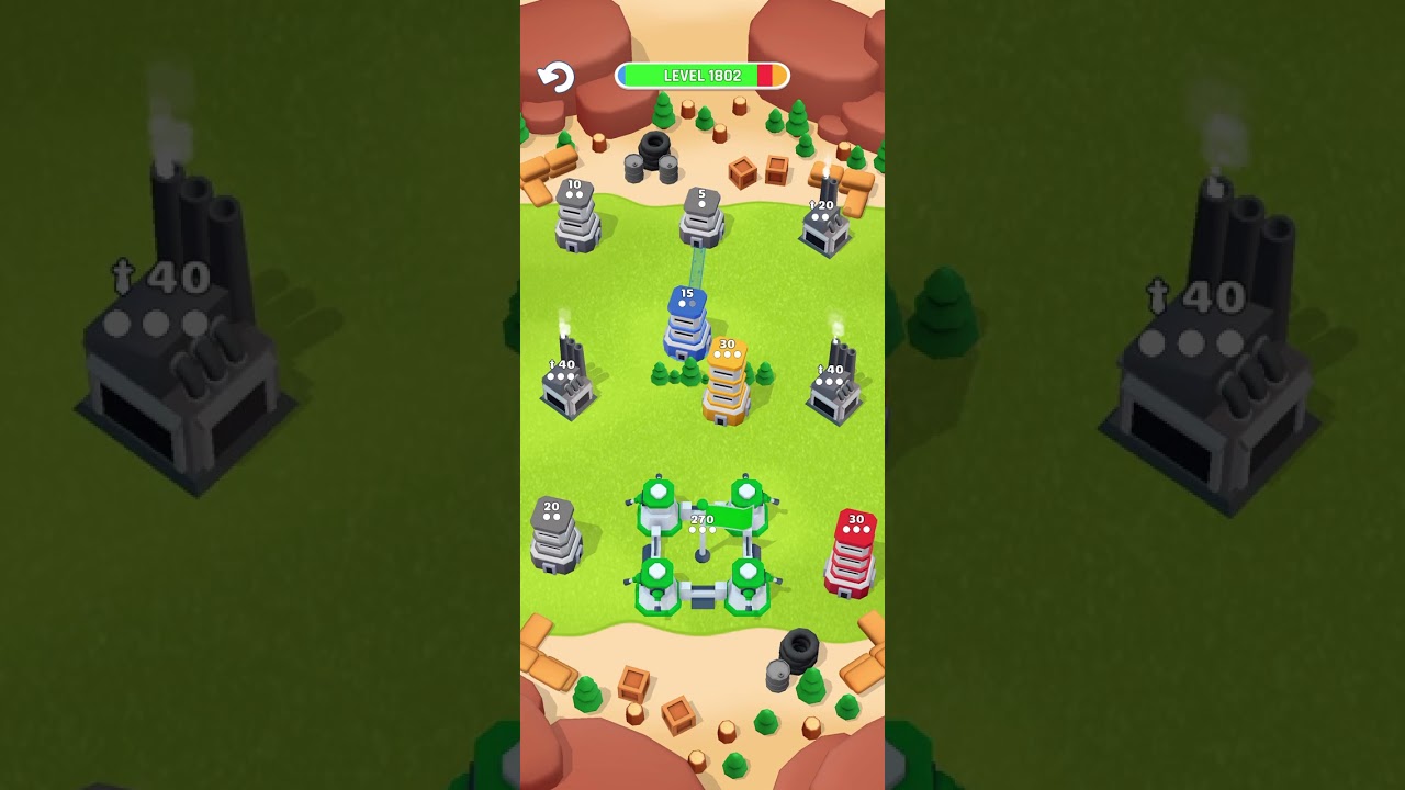 Level 45 victory 🤩 Challenge Tower War | #towerwarchallenge #towerwar #towermaster