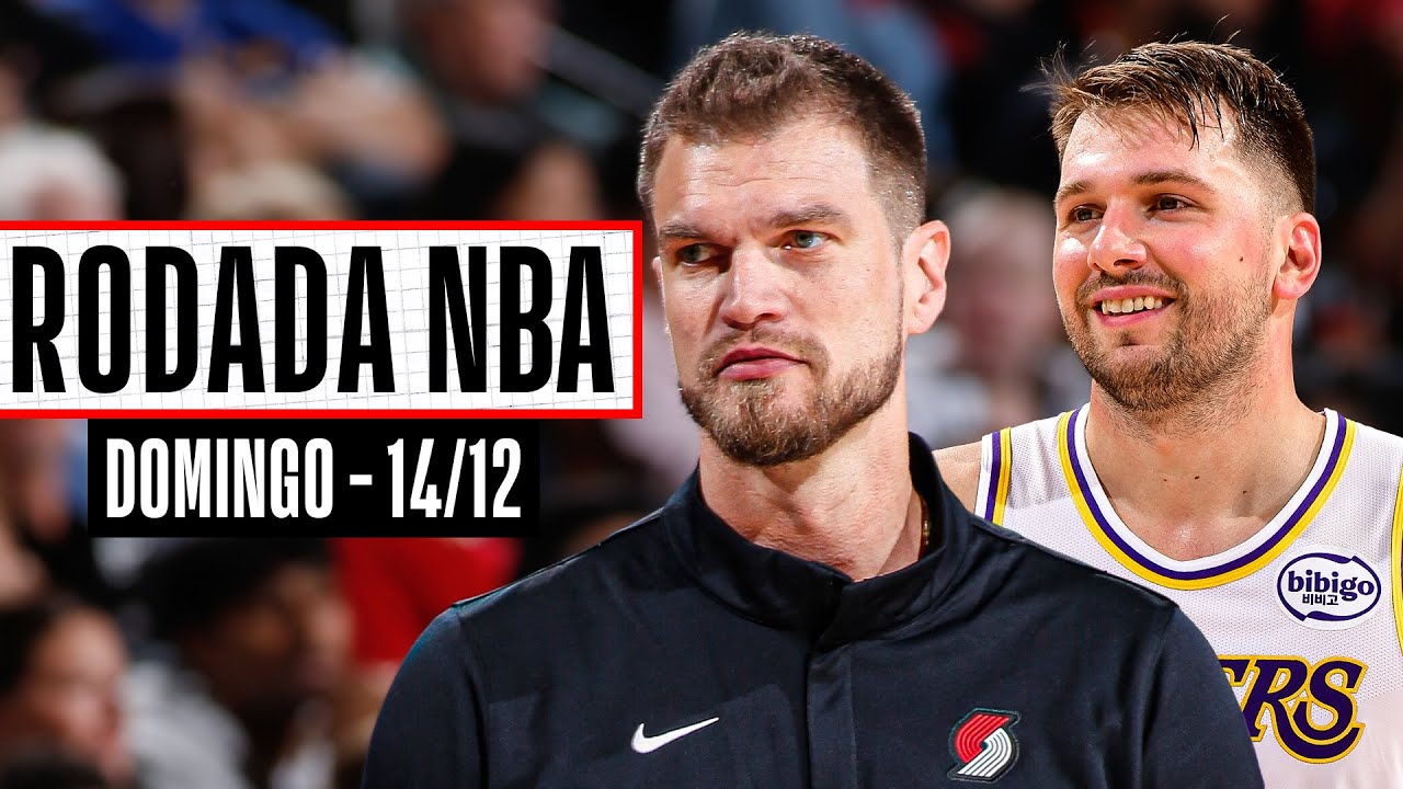 BLAZERS de SPLITTER superam noite INSANA de CURRY; DONCIC detona pelos LAKERS - Rodada NBA 14/12