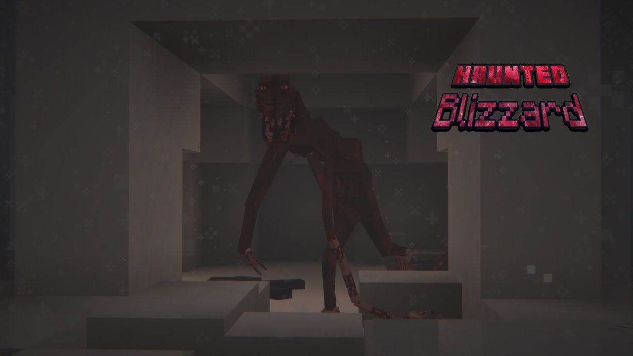 Duo Surviving Minecraft in a Horror Blizzard...