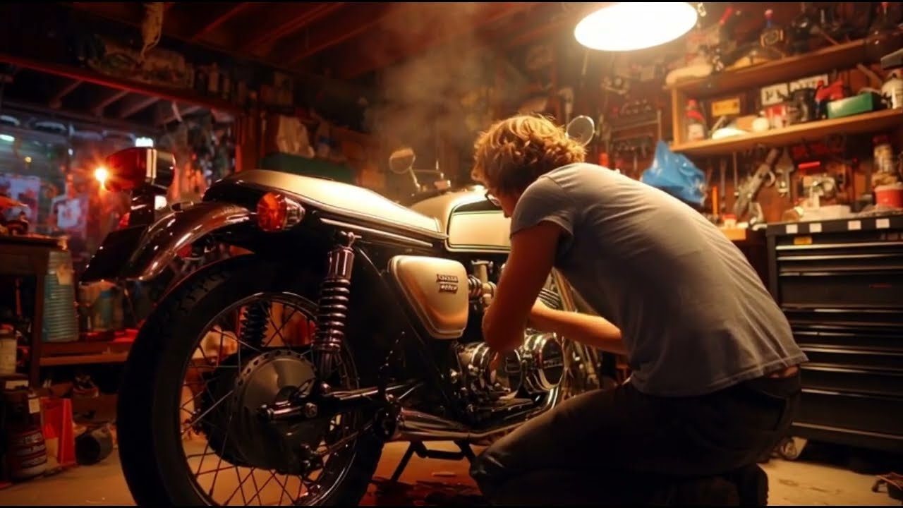 The Final Reveal – Candy Gold 1969 Honda CB750 Four Shining Like New