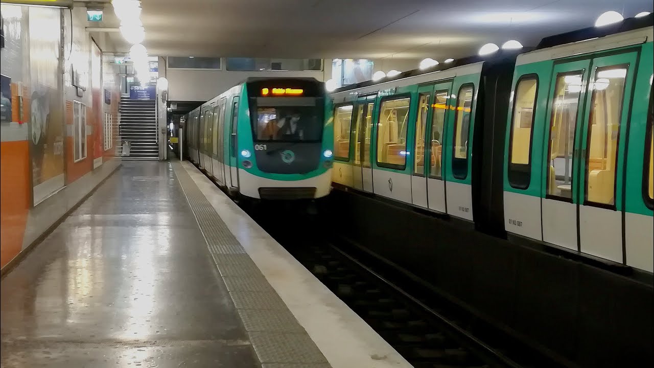 Métro de Paris Ligne 5 Place d'Italie - Bobigny-Pablo Picasso MF 01