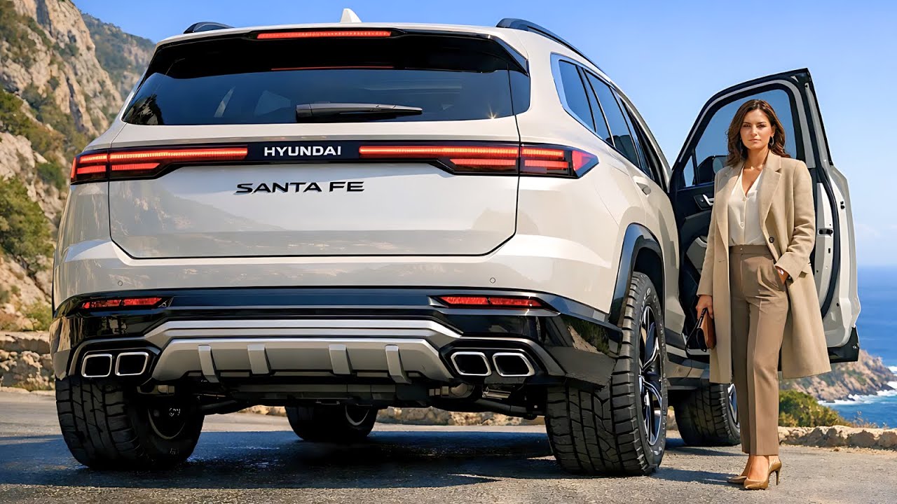 Hyundai просто сошли с ума с этим дизайном... Первый взгляд на Santa Fe 2027 года!
