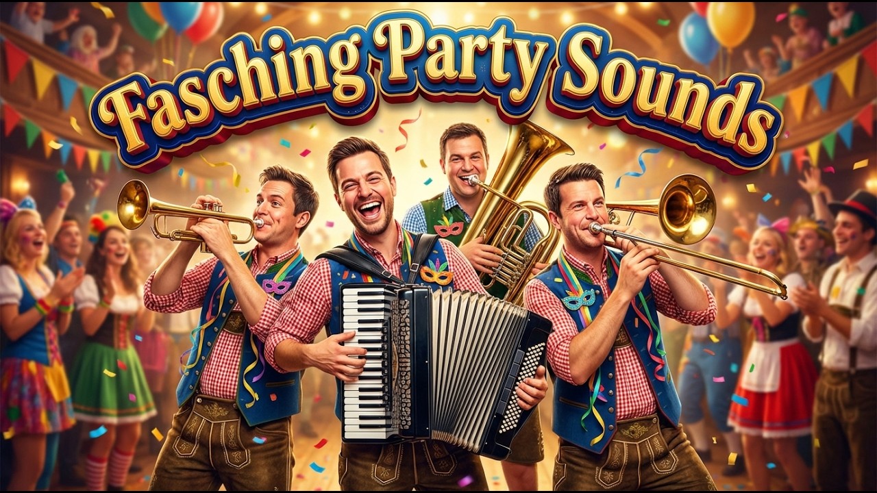 🎭🎶 Fasching Party Sounds — Bavarian Brass & Accordion Folk 🎷