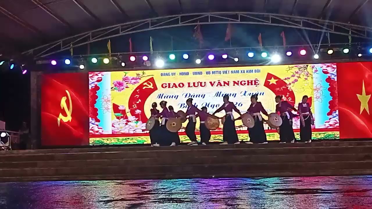 Múa tại lễ hội Mường Động xã Kim bôi 