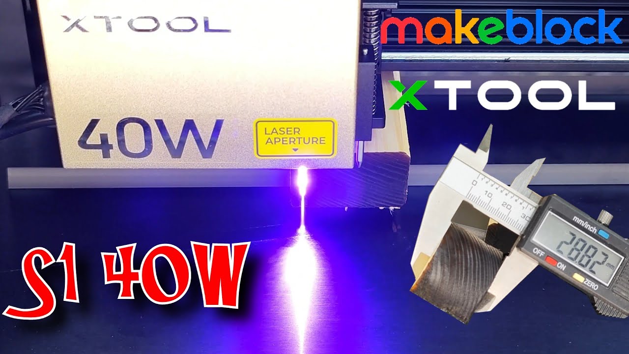 CO2 KILLER!!! XTOOL S1 40W fully enclosed diode laser engraver