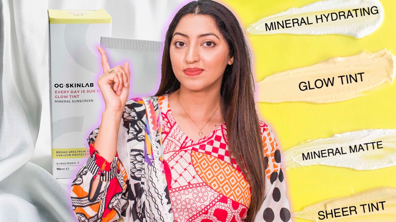 Best Mineral Sunscreens from Pakistani Brand | Chemist Reviews