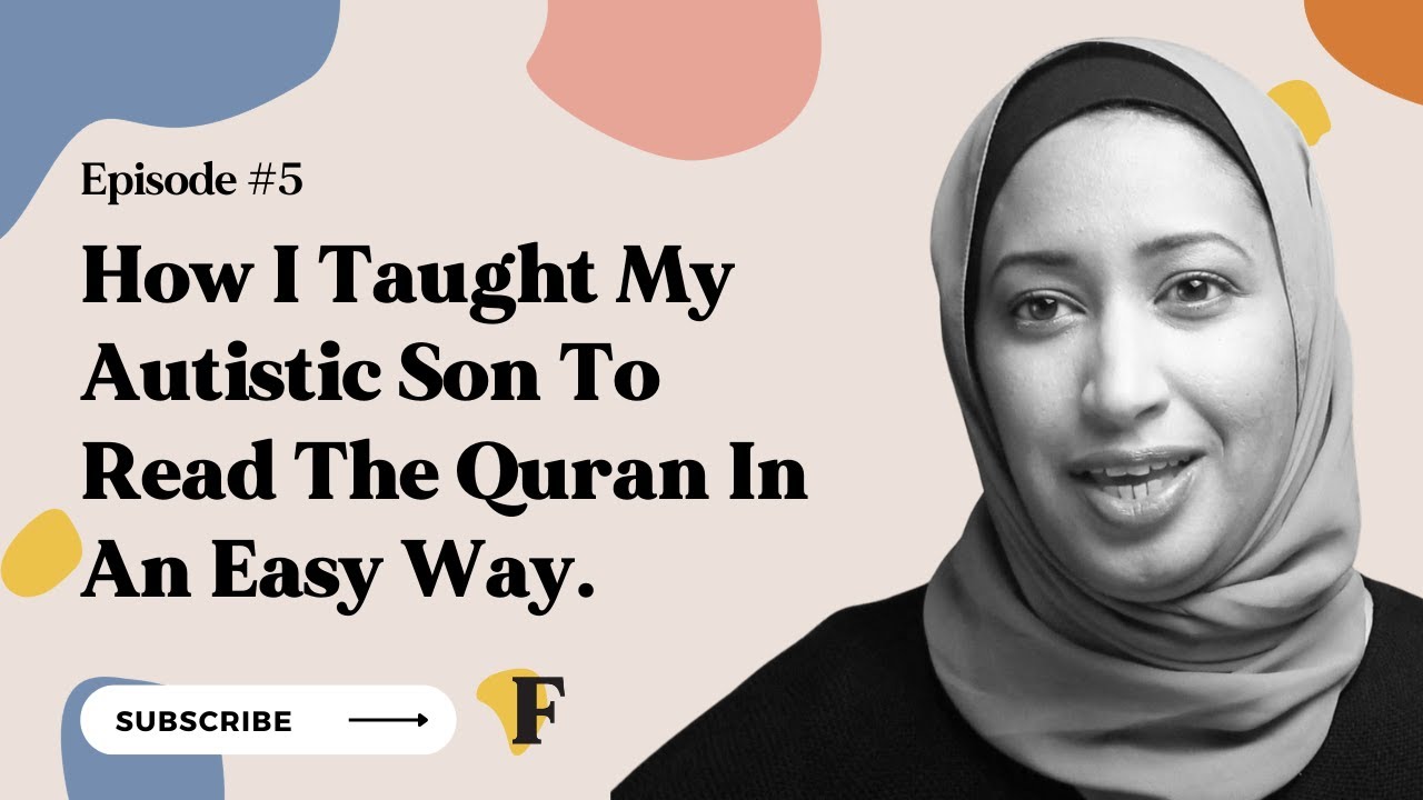 Ep 5 - How I taught my autistic son to read the Quran! #autism  #ramadan #adhd