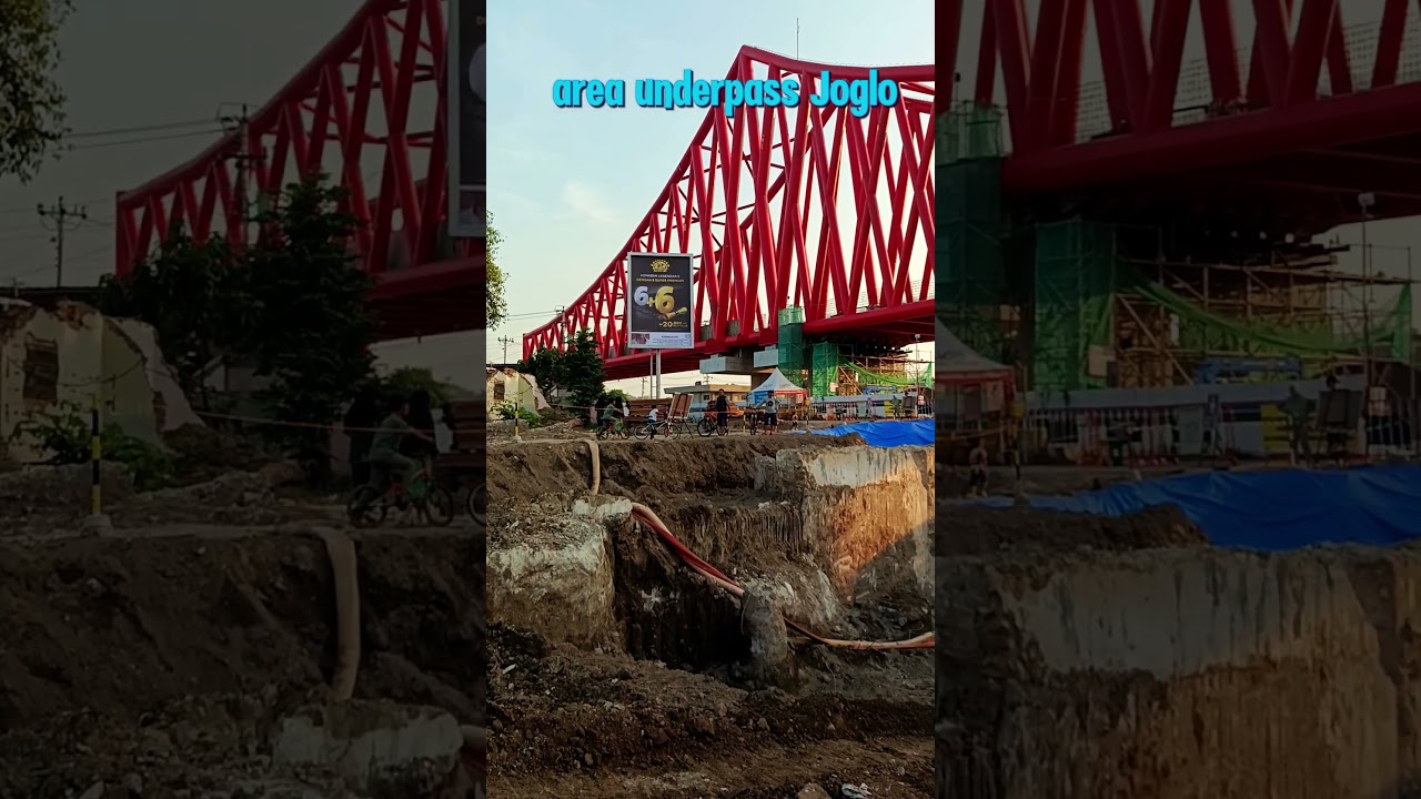 Area underpass simpang joglo solo #jokowidodo #keretaapi #simpangjoglo