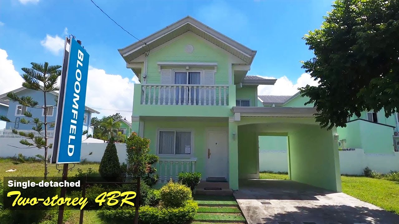 Timog Residences Angeles City | Bloomfield Model | Single-detached 4BR | House and lot for sale