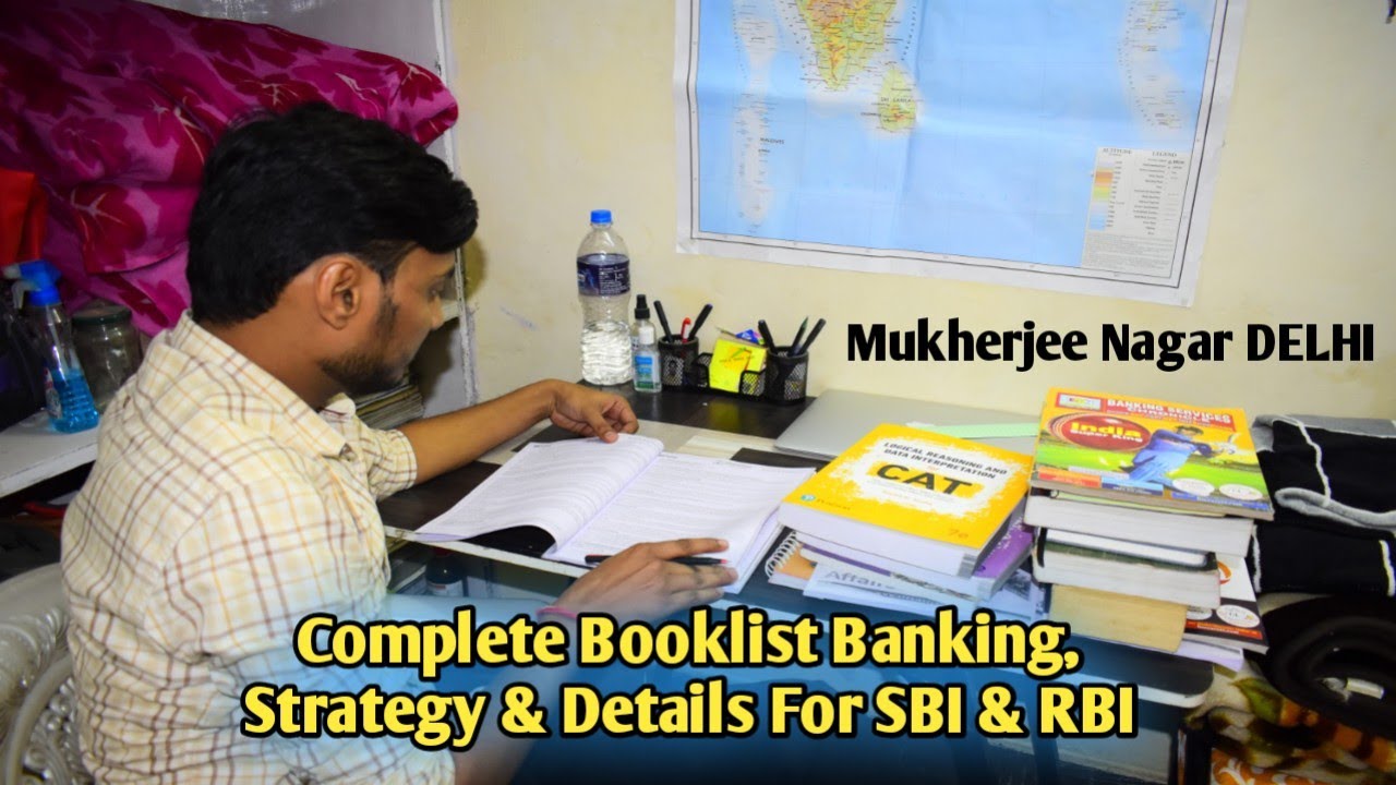 Complete Booklist Banking,Strategy & Details For SBI & RBI|Banking Booklist|Mukherjee Nagar DELHI