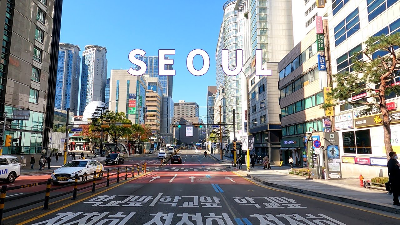 [4K] Driving SEOUL, Relaxing KOREA Virtual Tour  서울  대한민국