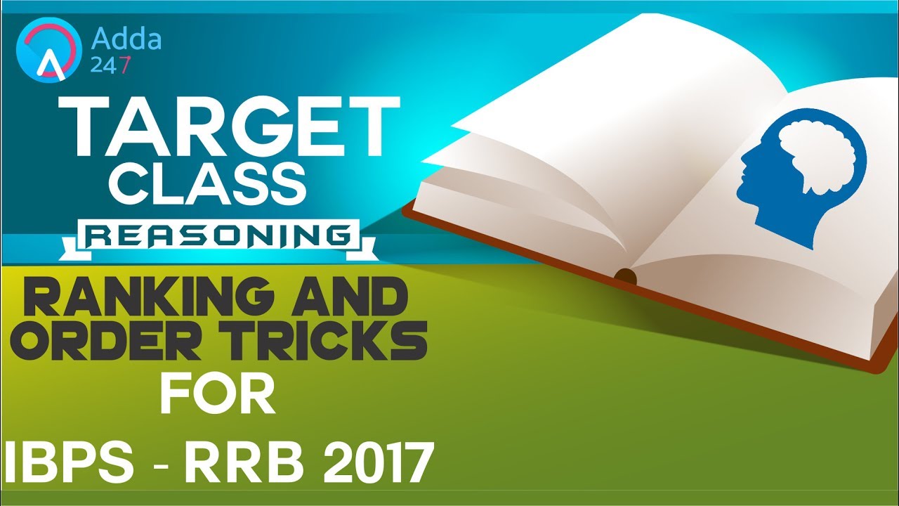 IBPS RRB PO  | Ranking and Order Tricks | Reasoning | Online Coaching for SBI IBPS Bank PO