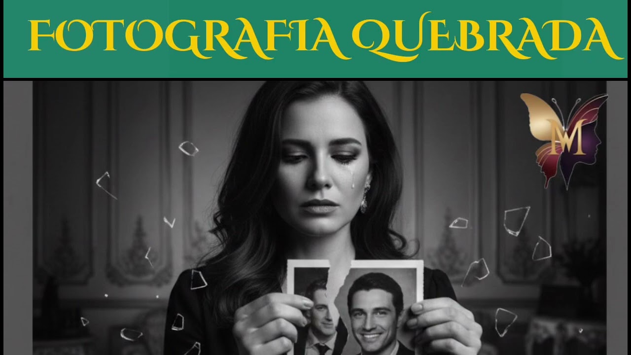 FOTOGRAFIA QUEBRADA - Uma fotografia quebrada... mas a memória não.