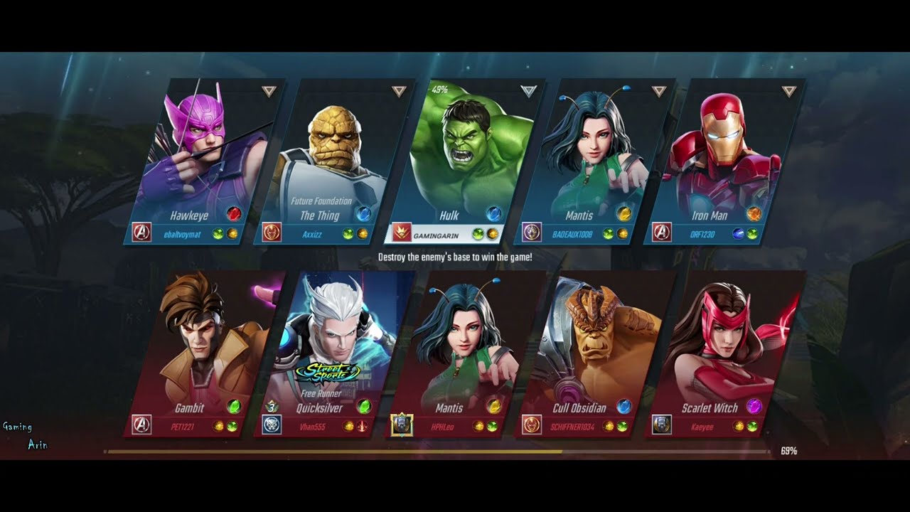 Marvel Super War pro build Gameplay Hulk「Android」