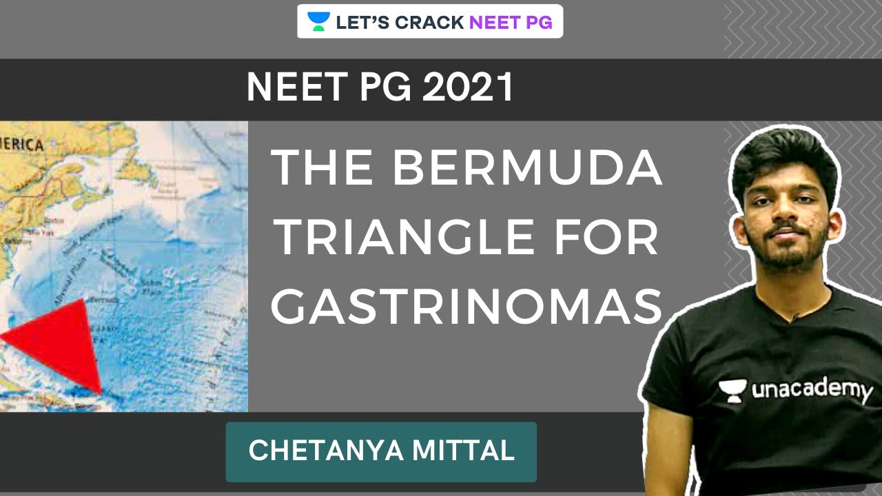 The Bermuda Triangle for Gastrinomas | NEET PG 2021 | Chetanya Mittal