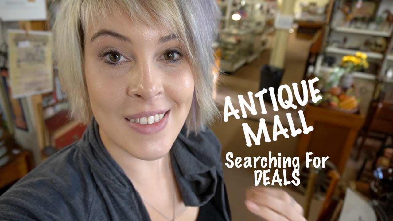 Finding RESALE DEALS in the Antique Mall | Shop with Us | Reselling