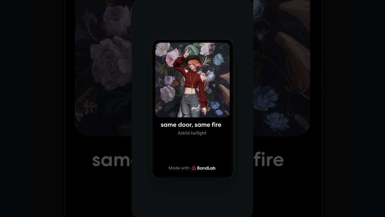 Made by me same door, same fire