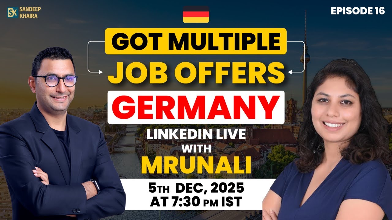 Got Multiple Jobs in Germany - Mrunali's Job Search Experience