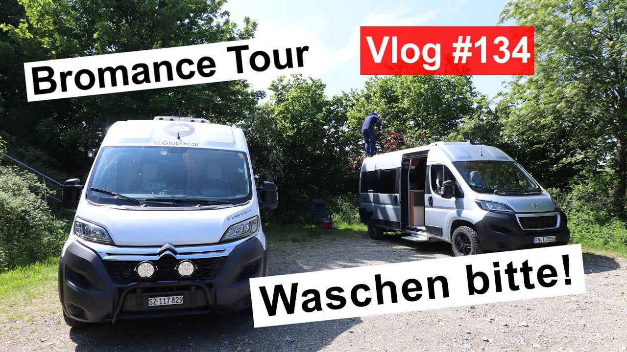 #134 Bromance Tour | Seecamper Besuch mit Wäsche | Miese Äpfel, Stockbrot & LED Licht Vergleich