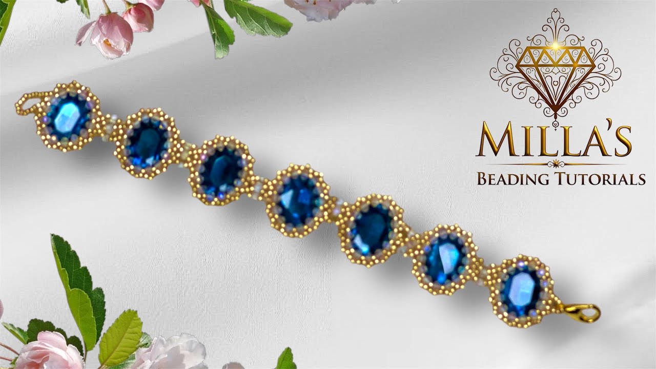 Royalty Beaded Bracelet Tutorial 💎 #beading #beadingtutorials #beads