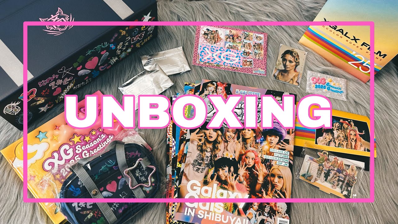 XG - シーグリ開封 unboxing Seasons Greetings 2025 グッズ トレカ