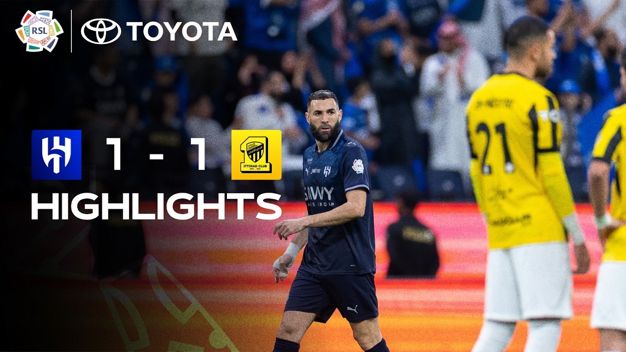 Al Clasico ends in a thrilling draw! ⚖️ | Powered by Toyota