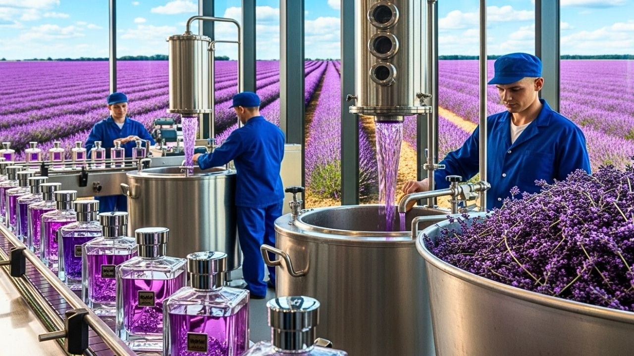 COMO se HACEN los PERFUMES MÁS CAROS del MUNDO 💎  MEGA FABRICAS