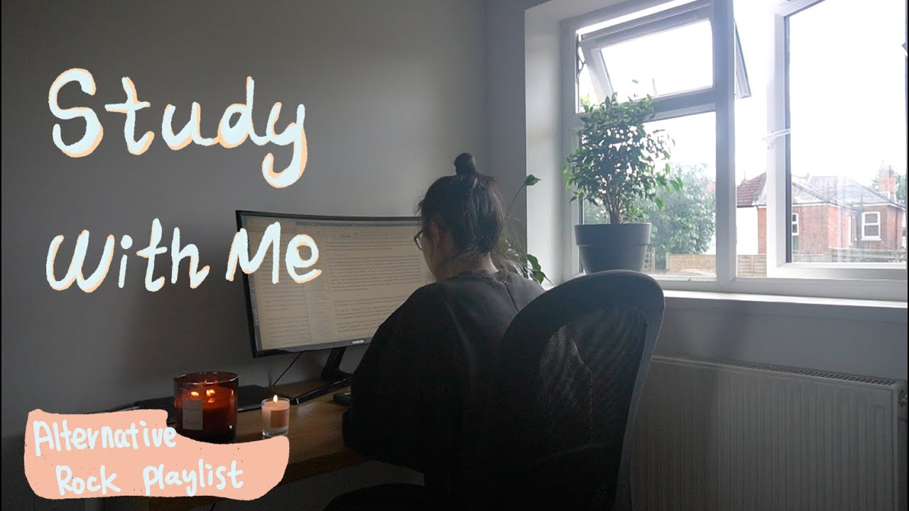 Study With Me [Alternative Rock Playlist] 50/6 Pomodoro