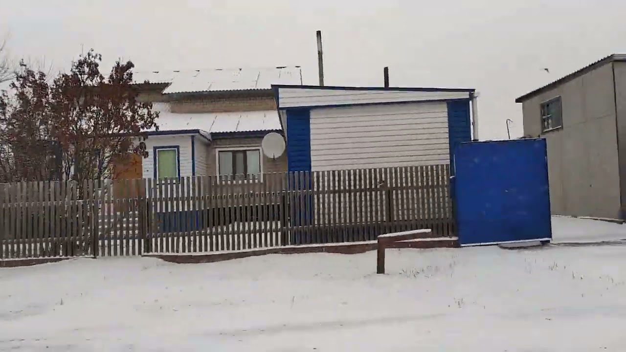 Бывший город Красноармейск, улица Чапаева, Красноармейская и другие. Северный Казахстан.