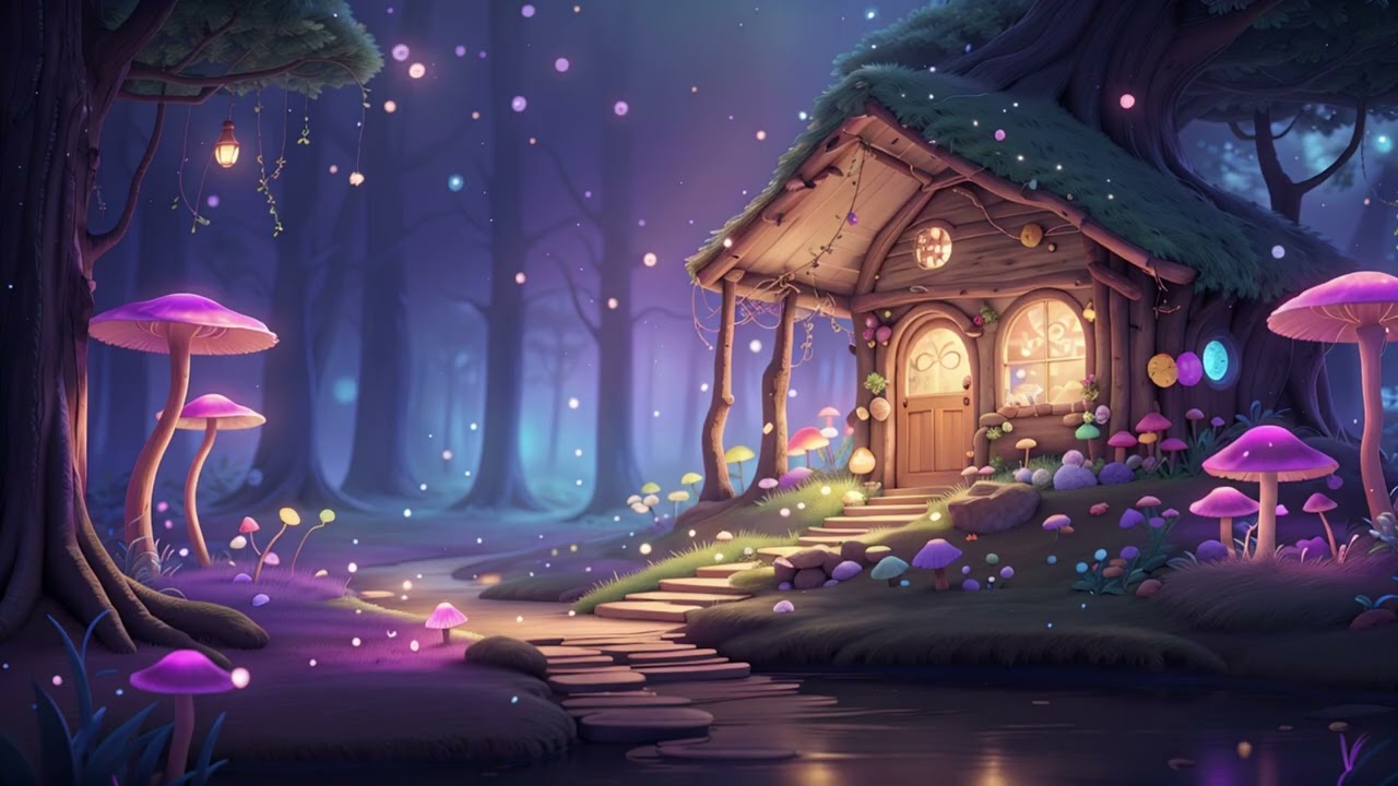 MAGICAL FOREST LOFI 🌙 Cozy Fantasy Beats That Make You Feel Safe (Study / Relax / Sleep)