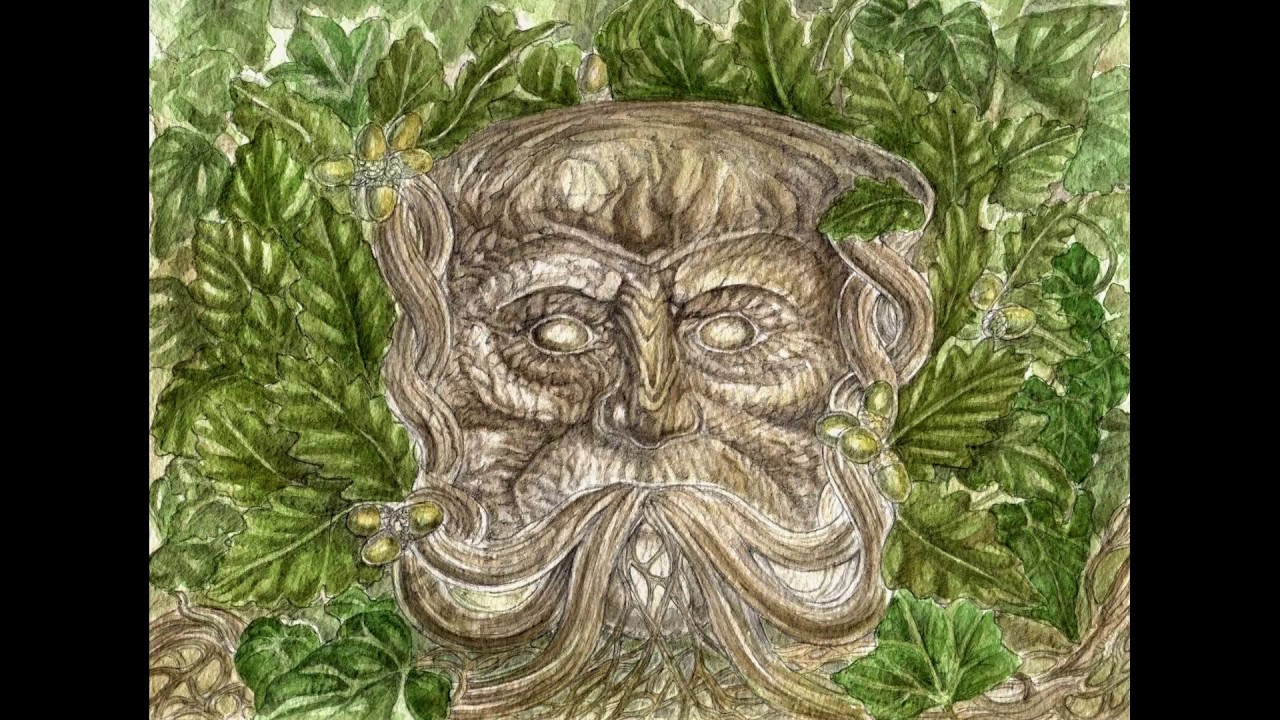 Lloer dirion (Carreg Lafar set to ancient British imagery)