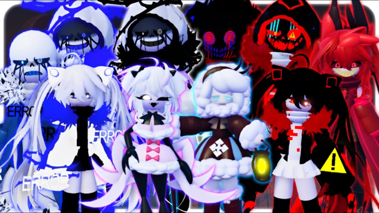 roblox# 861 [ Undertale Crazy Multiverse Timeline ] [ Epic Muffet , Error 404 , Virus 404 , JB666 ]