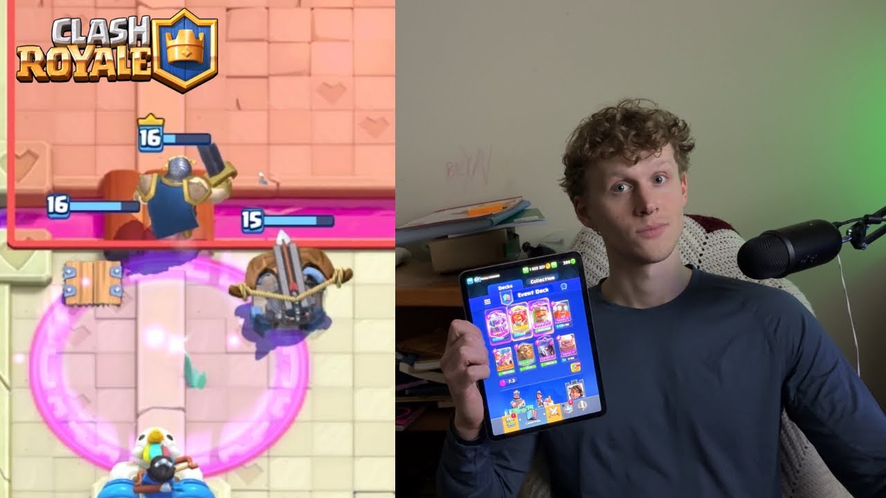 ASMR Clash Royale The Return Of The Xbow King