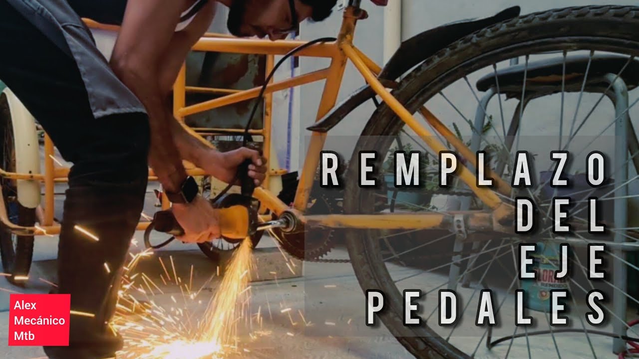 Cambiar eje PEDAL a Triciclo r26