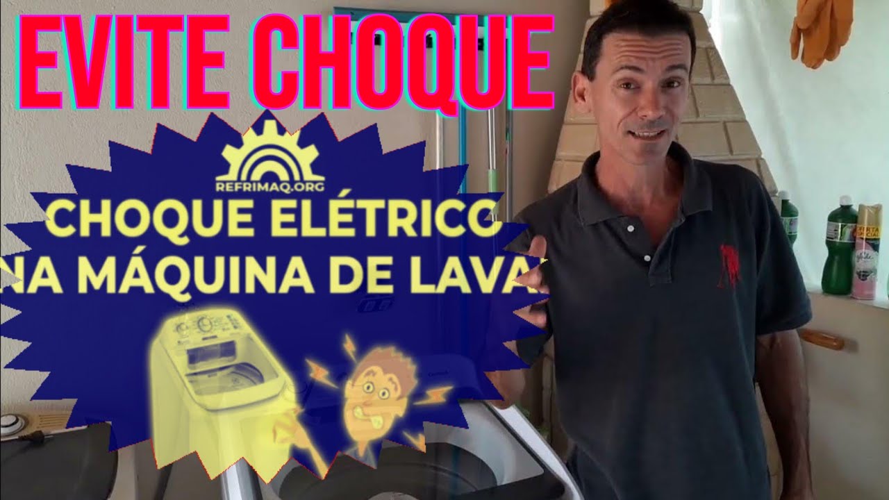 Como fazer um aterramento em sua máquina de lavar roupa simples