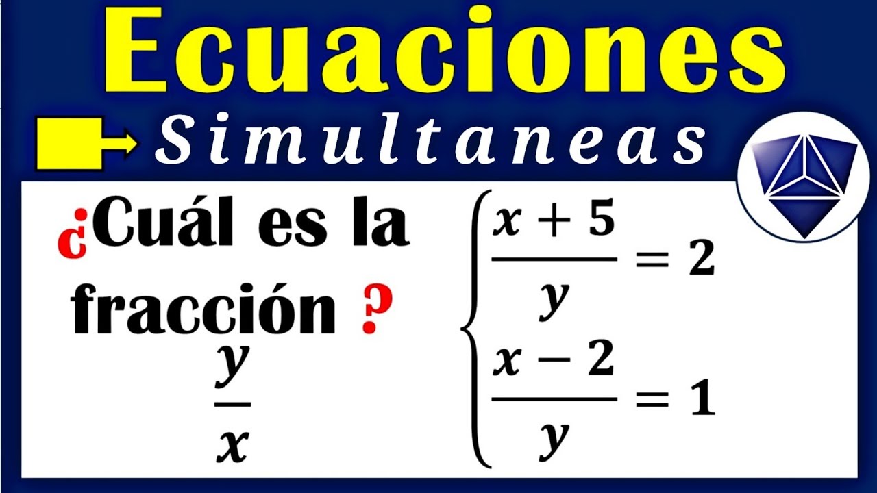 Si al numerador de una fracción se añade 5, el valor de la fracción es 2, ... #ecuaciones