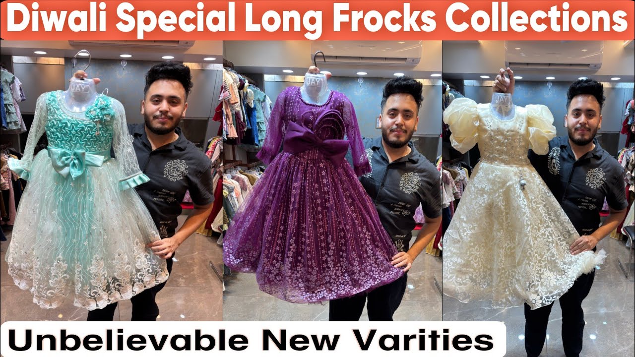 Diwali/Dussehra fashion alert:Long focks at unbelievable prices for your shop!